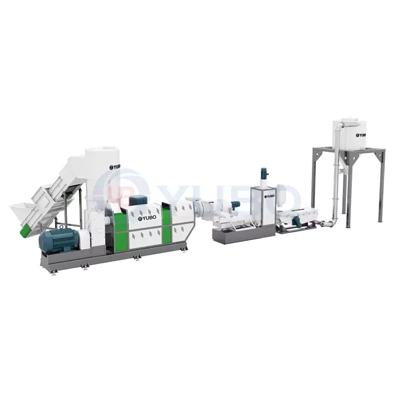 PE/PP SOFT MATERIAL AGGLOMERATOR & PELLETIZING LINE